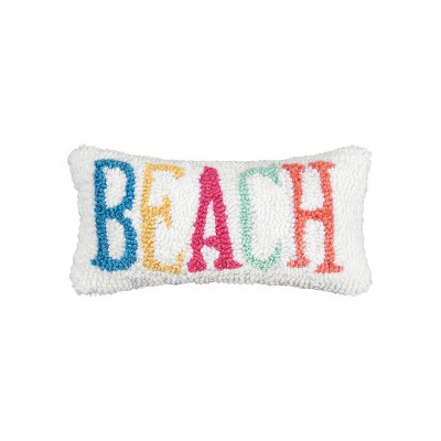 C&F Home Beach Hooked Petite Throw Pillow