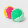 Colorblock Tennis Ball Dog Toy - 2.5