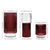 Zinc Fluted Glass Vase Set Of 3 - RDC4034 - Safavieh - 4 of 4