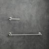 Elegant Lighting Alma 2-Piece Bathroom Hardware Set in Chrome - 3 of 4