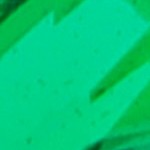 silver tone, green