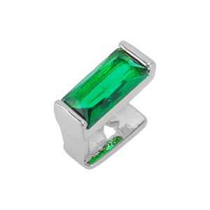 Unique Bargains Hip Hop Square Zirconia Fake Grills 1 Pc - 1 of 4