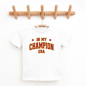The Juniper Shop Maroon In My Champion Era Toddler Short Sleeve Tee - 1 of 2