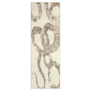 COZONY Abstract Modern Non Slip Low Pile Area Rug for Living Room Bedroom Dining Room Office - 1 of 4