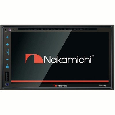 NAKAMICHI 6.75" DVD CARPLAY ANDROID BT NA6605