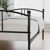 Twin Daybed, Metal Sofa Bed Frame with Steel Slat Support for Living Room, Bedroom and Guest Room - 2 of 4