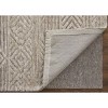 Colton Modern Geometric Tan/Ivory/Brown Area Rug - 4 of 4