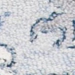 light blue/ivory
