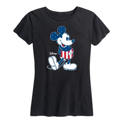 Women's - Disney - Americana Short Sleeve Graphic T-Shirt - image 1 of 4