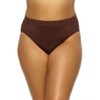 Paramour by Felina | Body Smooth Hi Cut Seamless Brief Panties 3-Pack | Up to 3X | Hi Leg Opening - 2 of 4