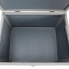 Resenkos Wooden Rabbit Hutch With Lock & Roof, Pet Home For Rabbits, Guinea Pigs, Cats, Chicks, Gray With Colorful Patterns - 3 of 4