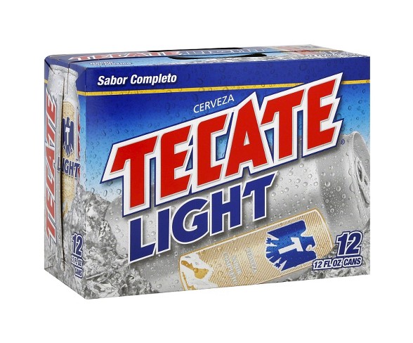 Tecate&#174; Light Beer - 12pk / 12oz Cans
