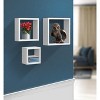 Sorbus floating square cube wall shelf for home and more - 4 of 4