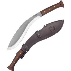 Condor Tool & Knife King Kukri Machete - 1075 High Carbon Steel Kukri Machete with Walnut Handle - Cold Steel Kukri Machete - 12.6in Blade - 34.1oz - 1 of 4