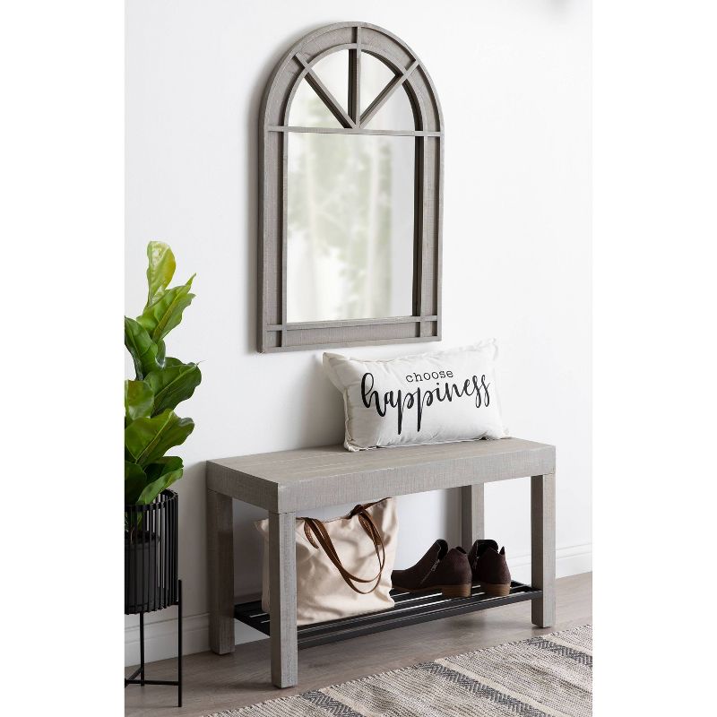 24&#34; x 36&#34; Stonebridg Arch Wall Mirror Gray - Kate &#38; Laurel All Things Decor, 6 of 9