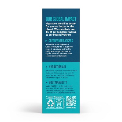 Liquid I.V. Hydration Multiplier Powder Electrolyte Drink Mix Variety Pack - 0.56oz/12ct