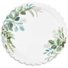 Sparkle and Bash 48 Pack White Scalloped Disposable Paper Plates Wedding, Bridal Shower Supplies 11.5 In - image 3 of 4