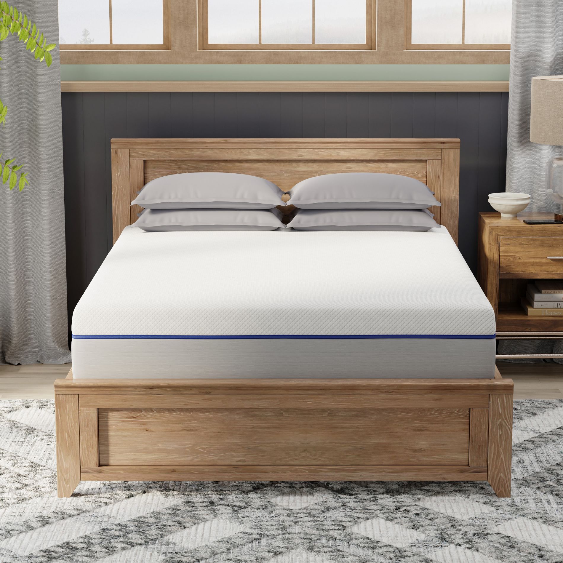 Dream Serenity Eco Style Premium Selection Ecossentials 10” Memory Foam Mattress