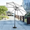 WestinTrends 9 Ft Outdoor Patio Market Table Umbrella with Round Resin Base - 2 of 4