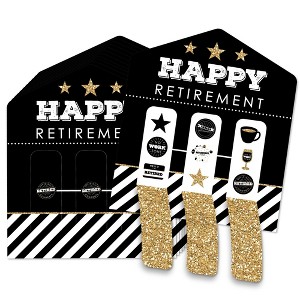 Big Dot of Happiness Happy Retirement - Retirement Party Game Pickle Cards - Pull Tabs 3-in-a-Row - Set of 12 - 1 of 4