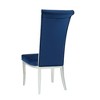 Chintaly Imports,Modern Tall Roll Back Side Chair - 3 of 4