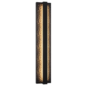 LamQee Modern Linear Outdoor Wall Lights Exterior Lighting Fixtures Outdoor Wall Sconce Outside Wall Mount Lights with Textured Surface - 1 of 4