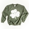 Simply Sage Market Grunge Clover Sweatshirt - 2 of 4