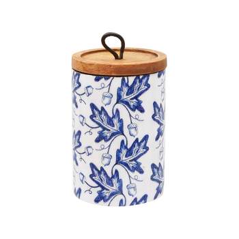 Gallerie II Blue Harvest Canister Small