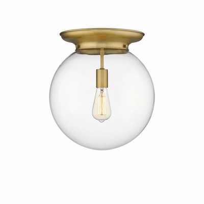 Beacon - 1 Light Flush Mount In Traditional Style-15.25 Inches Tall and 14 Inches Wide