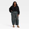 Women's High-Rise Easy Barrel Ankle Jeans - Universal Thread™ - 3 of 3