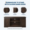 Farmhouse TV Stand 65+ inch, Sliding Barn Doors and Storage Cabinets - 4 of 4