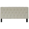 KTMBDW Upholstered Queen Size Platform Bed Frame with 2 Storage Drawers and Trundle, Diamond Stitched Button Tufted - 4 of 4