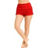 Malco Modes Women’s Ruffle Shorts – Lace Bloomers for Costumes, Dancewear, Vintage & Y2K Outfits-White - 4 of 4