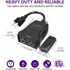 Smart Electrician Indoor/Outdoor Remote Control Outlet Set – 2 Receiver Units With Remote