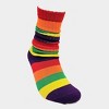 Rainbow Slouch Socks the Sock Panda (Women's Sizes, Adult Medium) - Heavyweight - 4 of 4