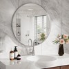 PAIHOME Decorative Round Mirror For Bathroom & Nursery, Vanity Wall Mount - 3 of 4