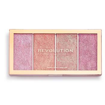 Makeup Revolution Vintage Lace Blush Palette - Pink - 0.18oz