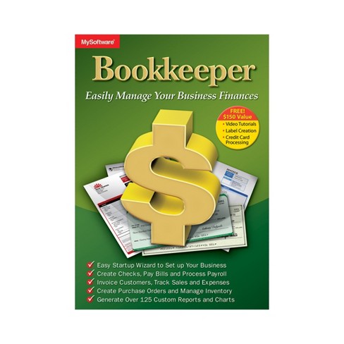 Avanquest Bookkeeper 17 Pc Email Delivery Target