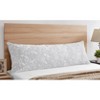 Sweet Jojo Designs Girl Body Pillow Cover (Pillow Not Included) 54in.x20in. Lace Grey - 3 of 4