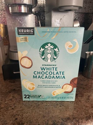 Starbucks White Chocolate Macadamia Nut Light Roast Keurig K-Cup