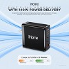 iHome 140W Universal GaN Charger, 6ft High-Speed USB-C Cable, Fast Charging, Powers Up to 3 Devices - 2 of 4