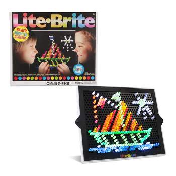  Lite Brite High Definition Grid 1,260 Mini Peg Refill Set – for  Use Oval, Wall Art & Stranger Things –  Exclusive : Toys & Games