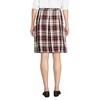 School Uniform Young Women's Plaid Box Pleat Skirt Top of the Knee - 2 of 3