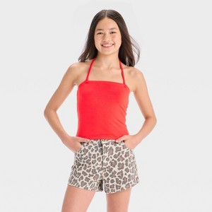 Girls' Tube Top with Removeable Straps - art class™ - 1 of 3