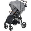 Qaba Lightweight Baby Stroller w/ One Hand Fold, Toddler Travel Stroller w/ Cup Holder, All Wheel Suspension, Adjustable Backrest Footrest - image 4 of 4