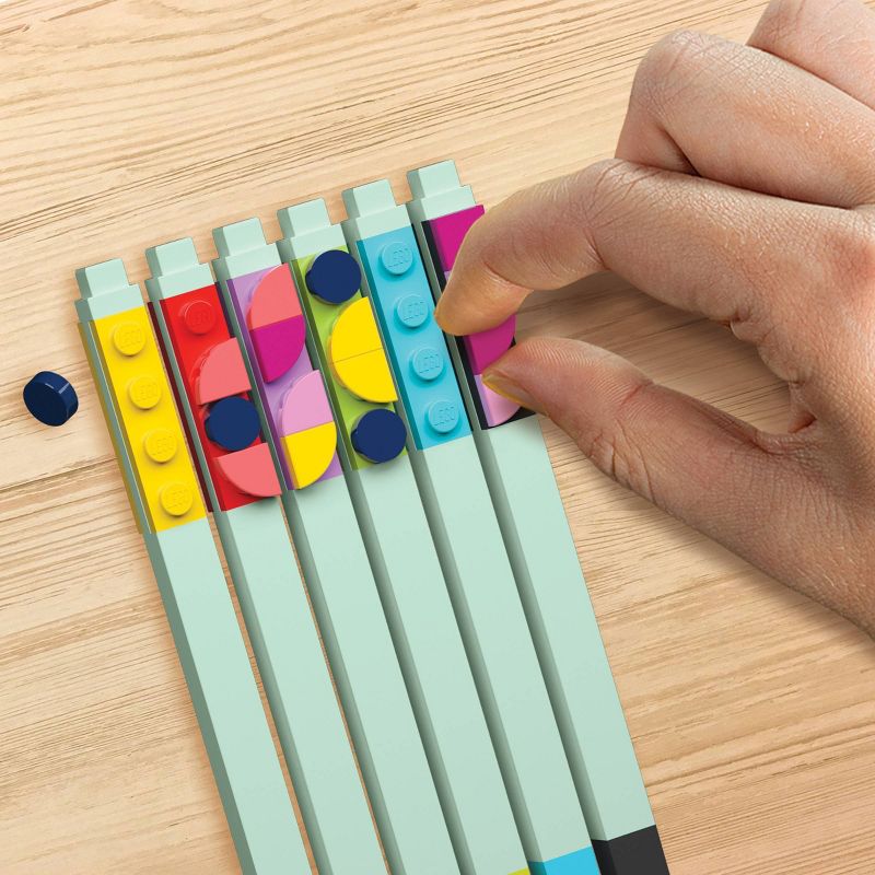 6pk LEGO Dots Gel Pens 0.7mm, 3 of 10