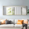 Wooakway Gold Metal Full Length Mirror Accent Wall Mirror Freestand Mirror with Bracket - 2 of 4