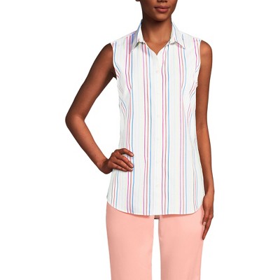 Lands' End Lands' End Women's Sleeveless No Iron Shirt