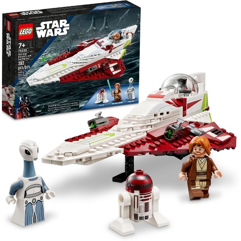 Idol afskaffe Anklage Lego Star Wars Obi-wan Kenobi Jedi Starfighter 75333 Building Toy Set :  Target
