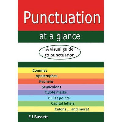 Punctuation at a glance - by  Elizabeth Jean Bassett (Paperback)